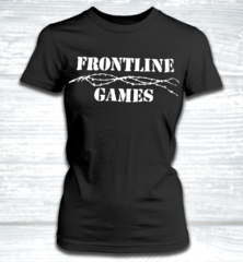 Frontline Games T-Shirt - v2 - Black - Womens